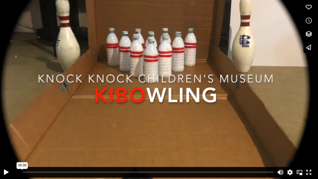 KIBO Bowling Video Image