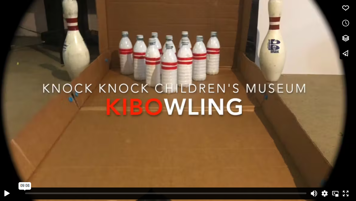 KIBOwling at the Knock Knock Museum