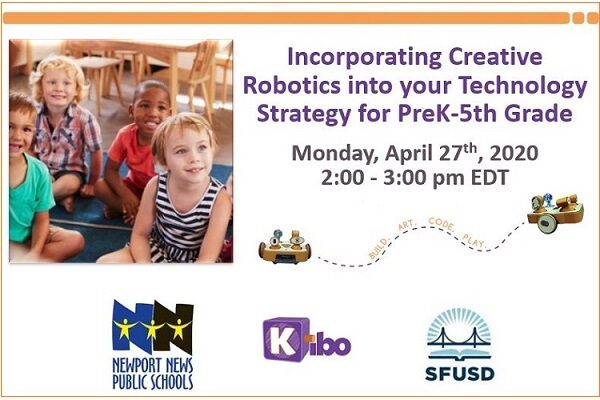 Incorporating Creative Robotics into your Technology Strategy for PreK-5th Grade