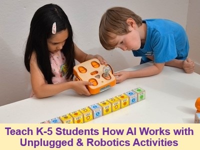 Teach K-5 Students How AI Works Webinar Image